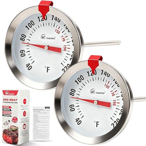 Miniatura 8 de Mini termómetro personalizado para carne de aves de corral, termómetro de carne para asar a la parrilla, termómetro de cocción de lectura