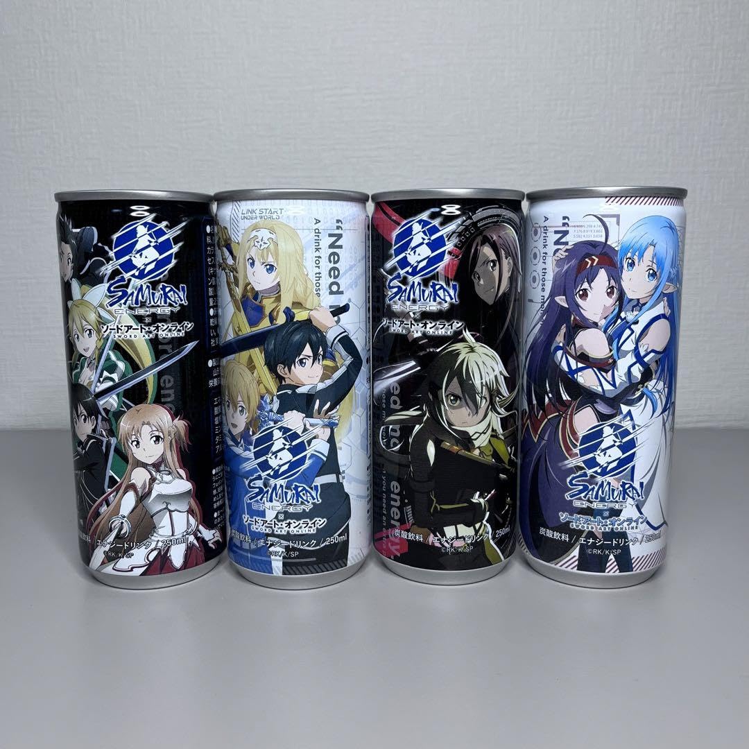 Amazon.co.jp: SAO ソードアートオンライン サムライエナジー コラボ缶