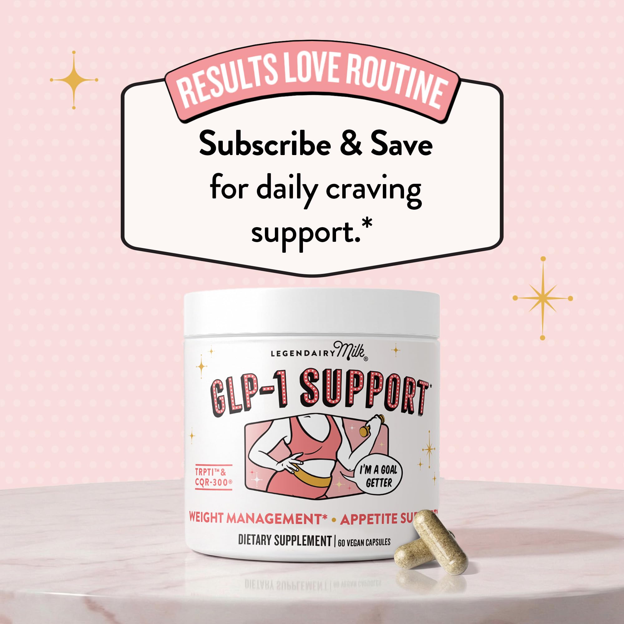 Legendairy Milk GLP-1 Appetite & Weight Management Support, 60 Capsules — Amazon image 10