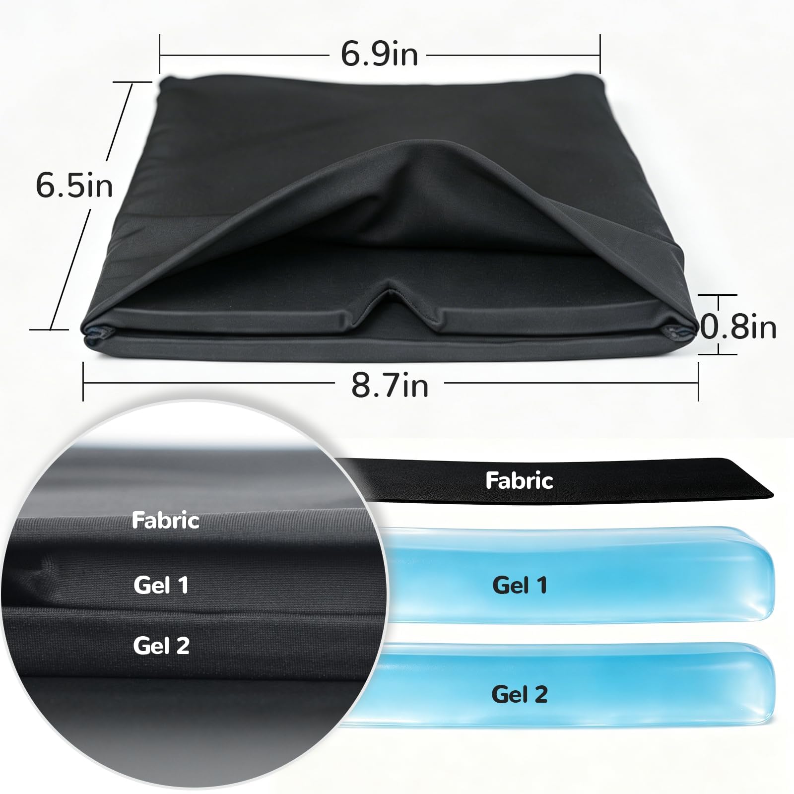 Upgraded Migraine Relief Cap, Double Cold Therapy for Headache, Sinus — Amazon image 8
