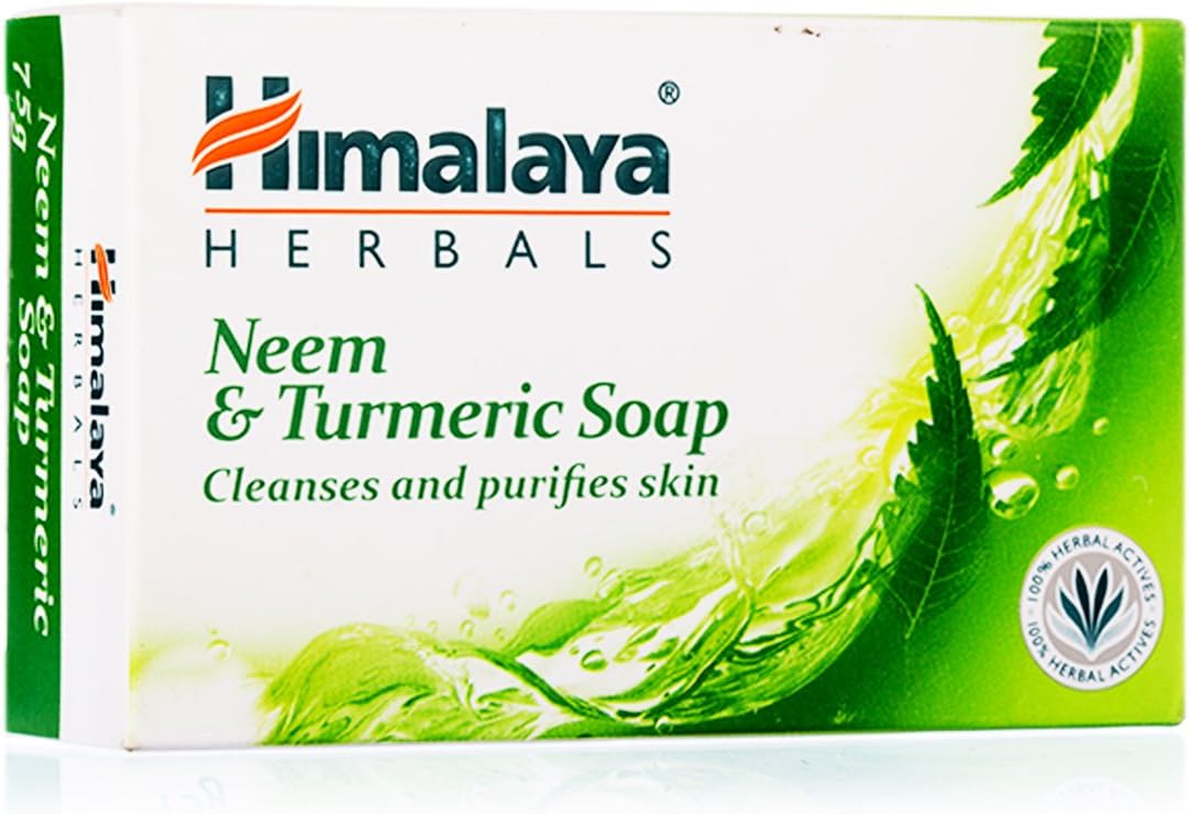 100% Herbal Neem/Turmeric Protecting Soap Herbal Beauty Complexion Bath Soap Azadirachta indica Neem, Nimba Curcuma longa Turmeric, Haridra Coconut Oil Skin Nourishment Vegan Vegetarian Antiseptic