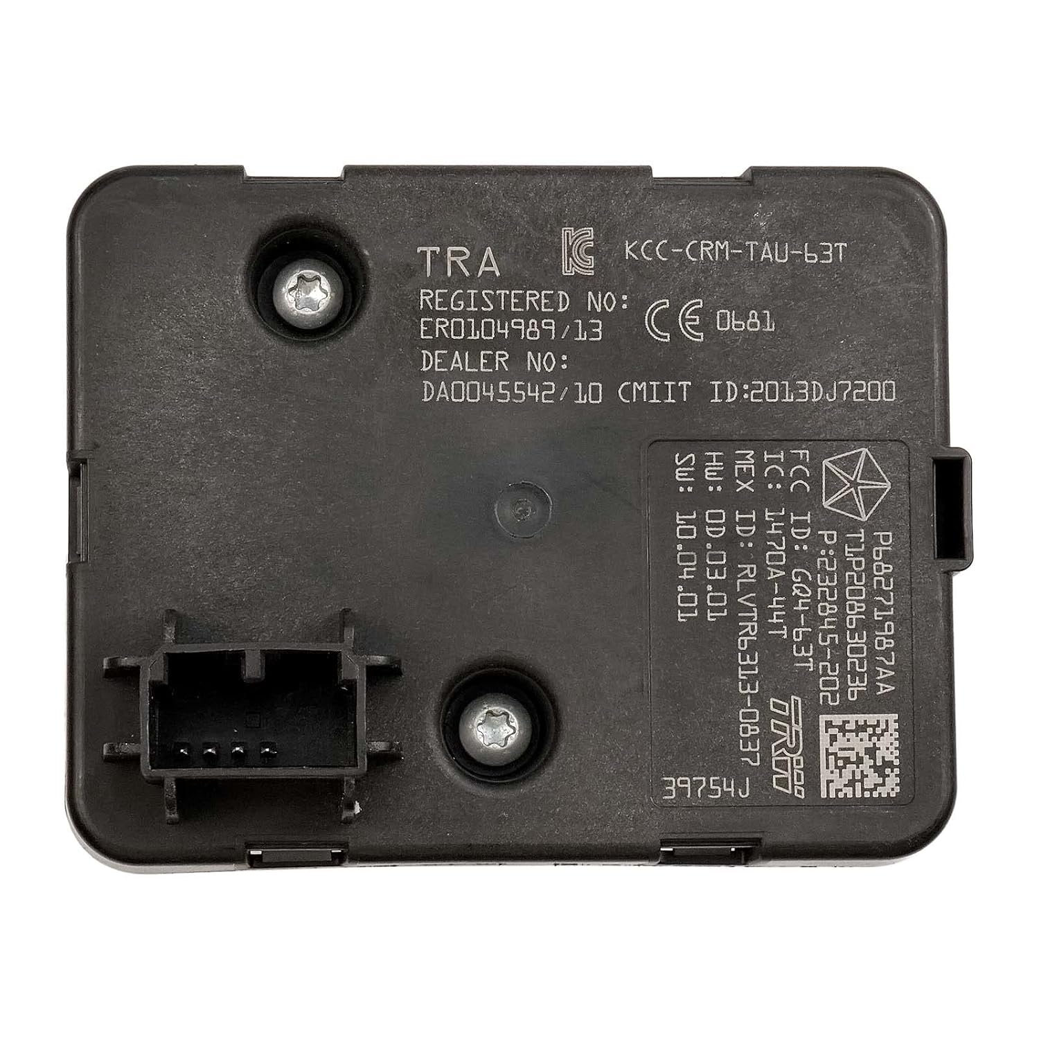 Ignition Control Switch Node Module Compatible with 2014-2018 Je-ep Cherokee Replace 68271987AA 68395947AA