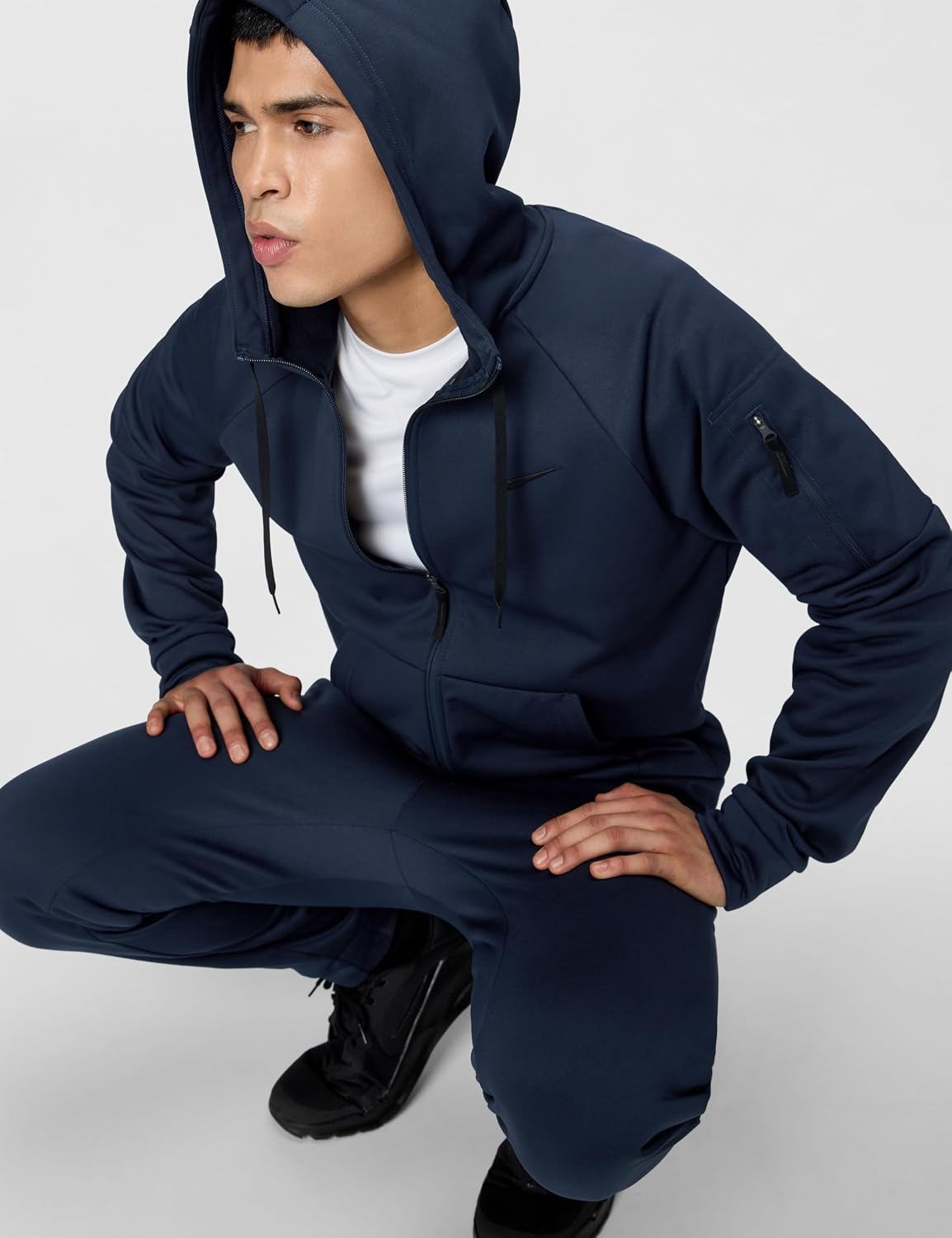 Nike Men's Therma-Fit Full-Zip Fitness Top