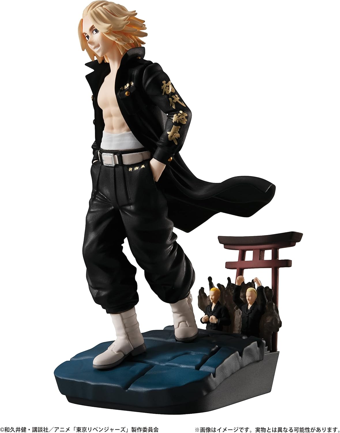 Megahouse Petitama Series Tokyo Revengers TOMAN HEROIC SCENES Miniature Figure Set, 4 Different Figures in 1 Box, PVC, Pre-painted, Complete, Approx. 5.12 inches (80 mm), Unisex, Ages 180+