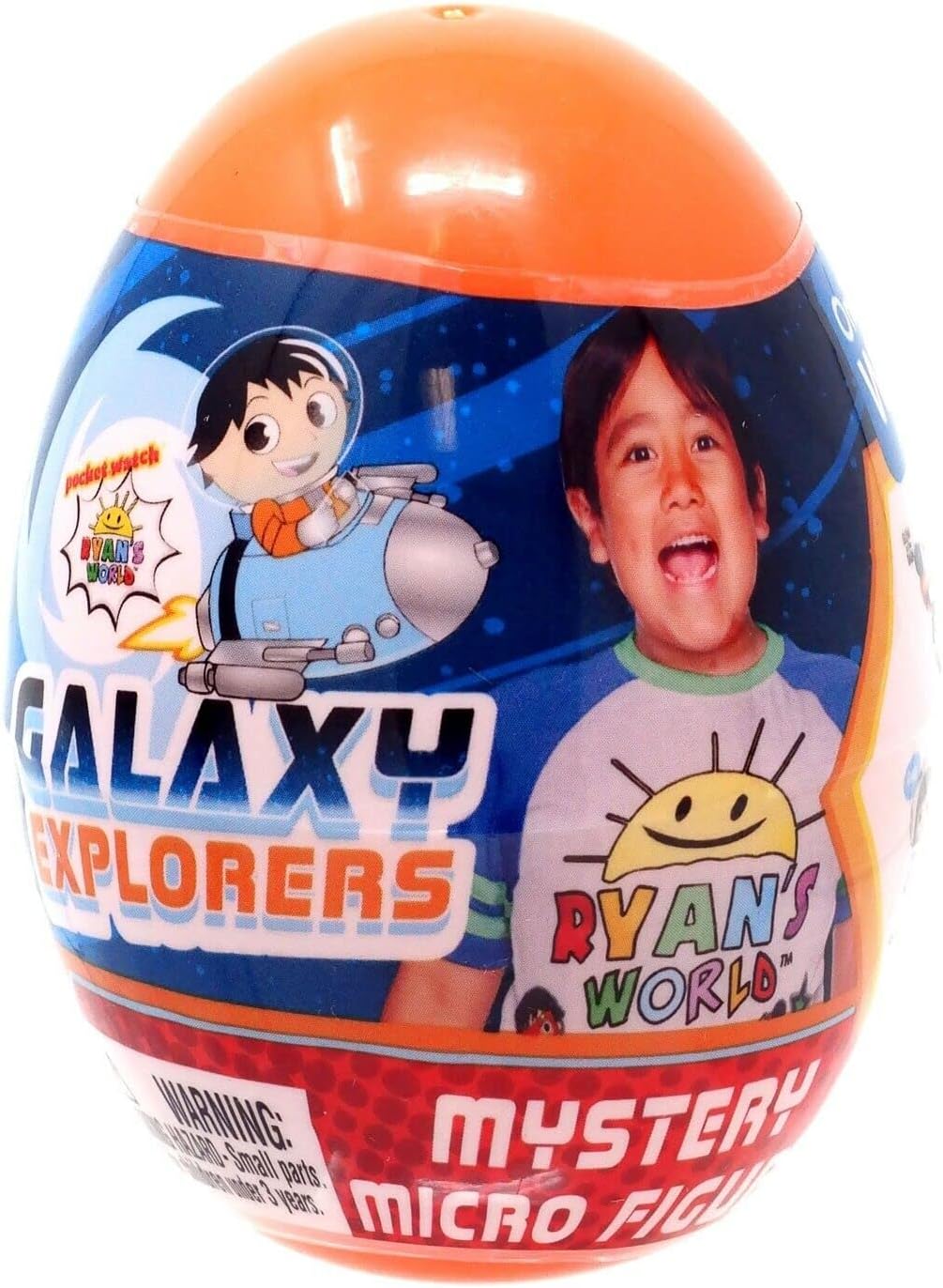 1 x Ryans World Mystery Micro Figure Egg, Galaxy Explore