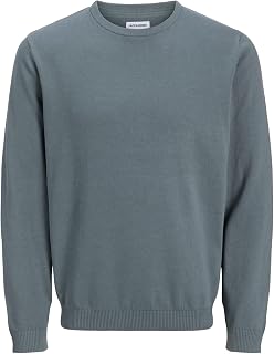 JACK & JONES Male Strickpullover Einfarbig Strickpullover