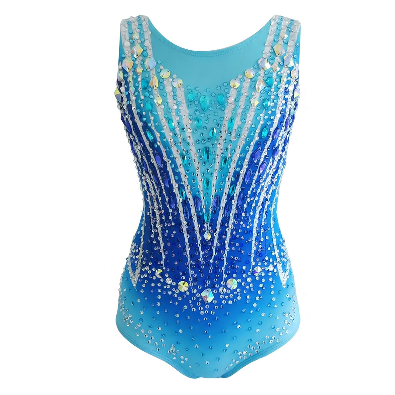LIUHUO Justaucorps de gymnastique rythmique pour femmes et filles, nouvelles règles