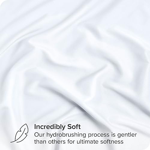 Miniatura 2 de Bare Home Juego de sábanas individual XL, bolsillos profundos de 22 pulgadas, tamaño de dormitorio universitario, sábanas de microfibra ultrasuave
