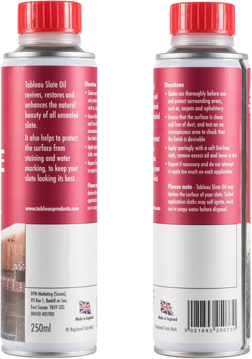 TABLEAU SLATE OIL 250ML