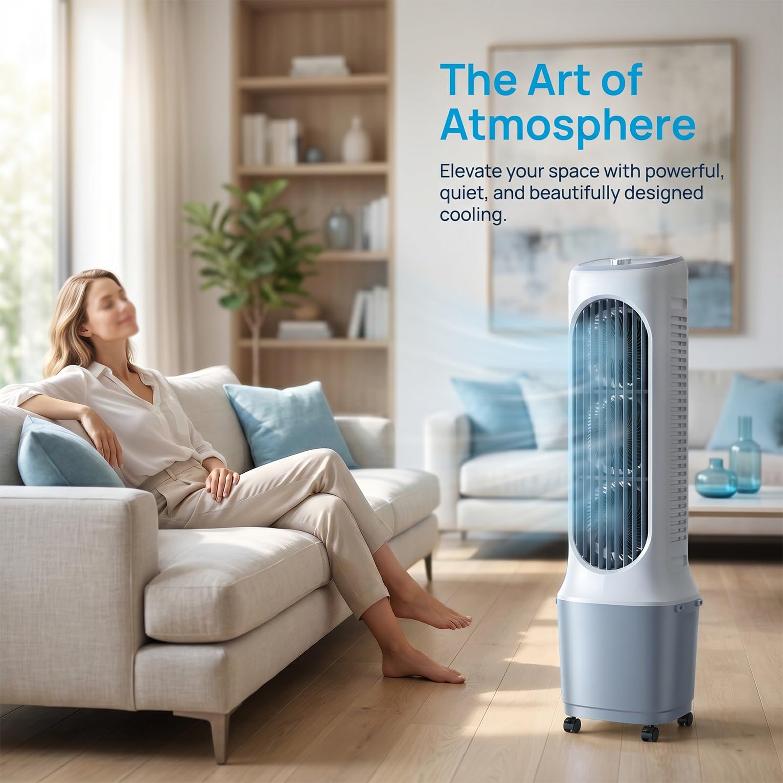 Condizionatore Portatile senza unità esterna | Condizionatore dual split, Portable Air Conditioning, Ventilatore, Raffreddamento, 12H Timer, for Camper Casa Ufficio