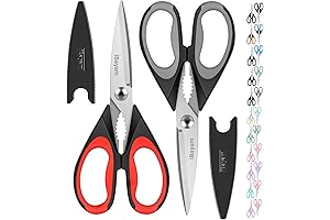 iBayam Sharp Scissors for Heavy Duty Cutting