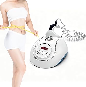 Elitzia Body Shaper Skin Care Tools Belly Waist Massager 9 مستويات الطاقة ET1804N White