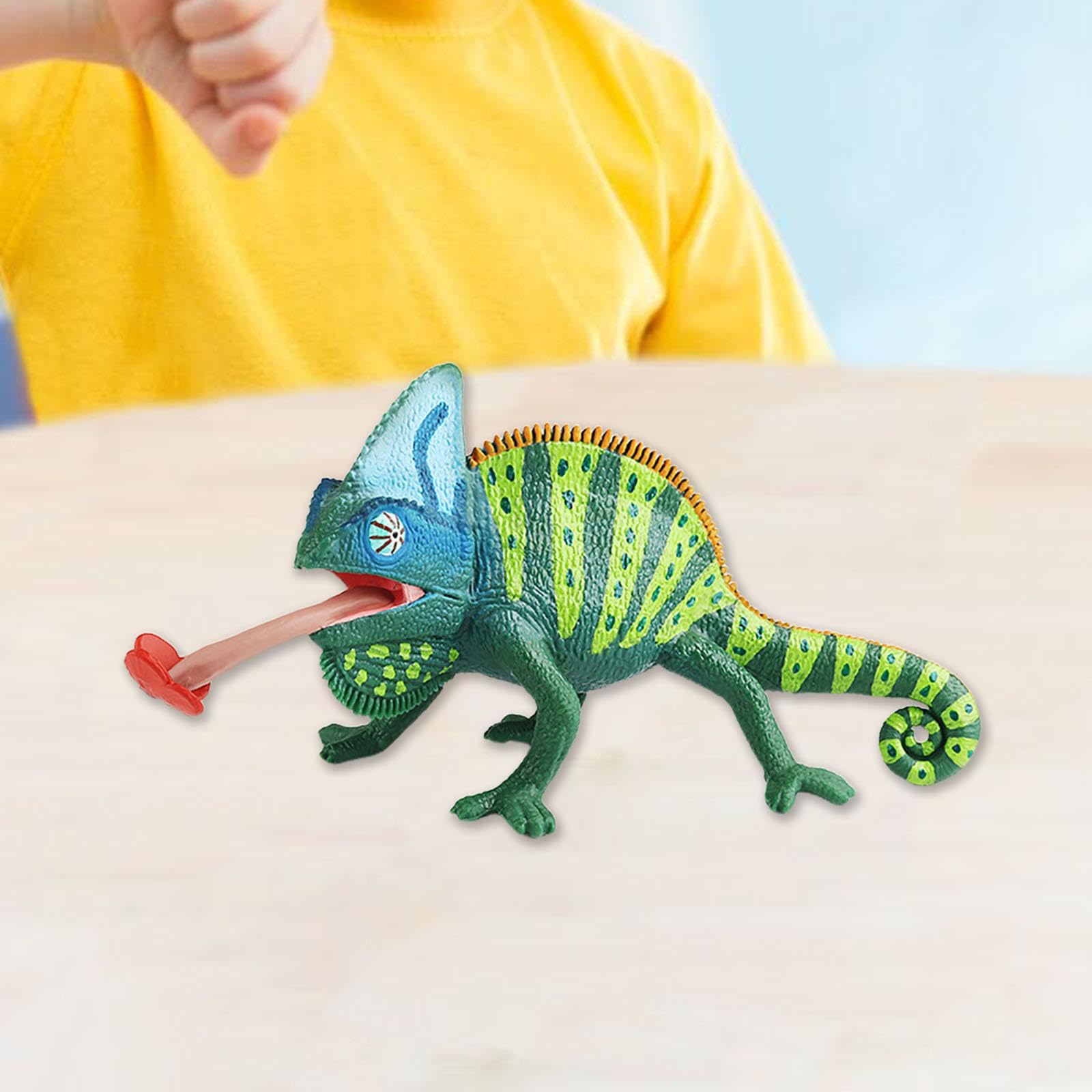 Amazon | Luwecf リアルなカメレオン動物フィギュア教育玩具 5 6 7 8
