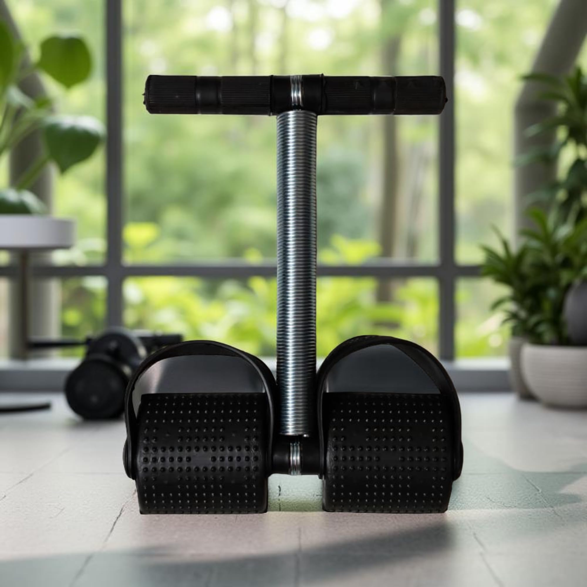 Single spring Tummy trimmer/Waist trimmer/Belly exerciser Machine for ABS/Legs workout for men and women-image-3