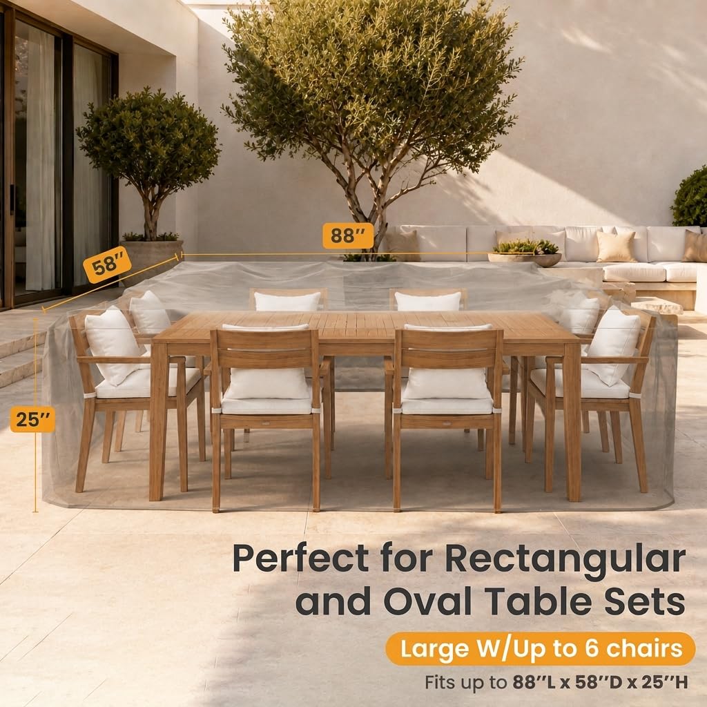 KHOMO GEAR - Patio Table & Chair Set Cover
