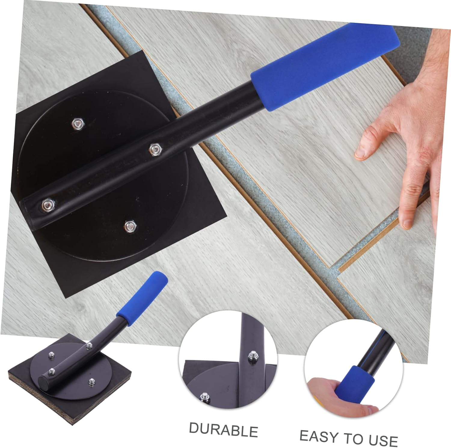 BESTonZON Tapping Block Tool for Flooring Installation Ergonomic Mallet for Laminate Tile and Floors Durable and Reliable Flooring Accessory for Diy Projects