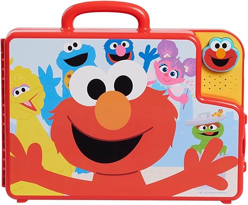 Miniatura 3 de SESAME STREET Just Play - Tablero de actividades de autobús con letras de aprendizaje de Elmo, aprendizaje y educación preescolar, juguetes para