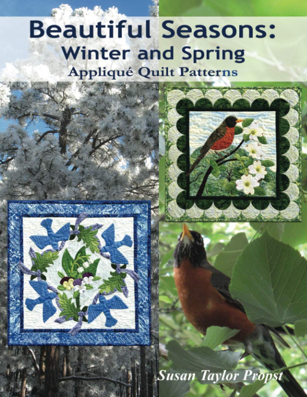 Beautiful Seasons: Winter and Spring: Applique Quilt Patterns