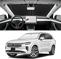 Vista 165 de Parasol de parabrisas de ajuste personalizado para Nissan Titan 2017-2024, bloquea los rayos UV y el calor, parasol de ventana delantera, fácil