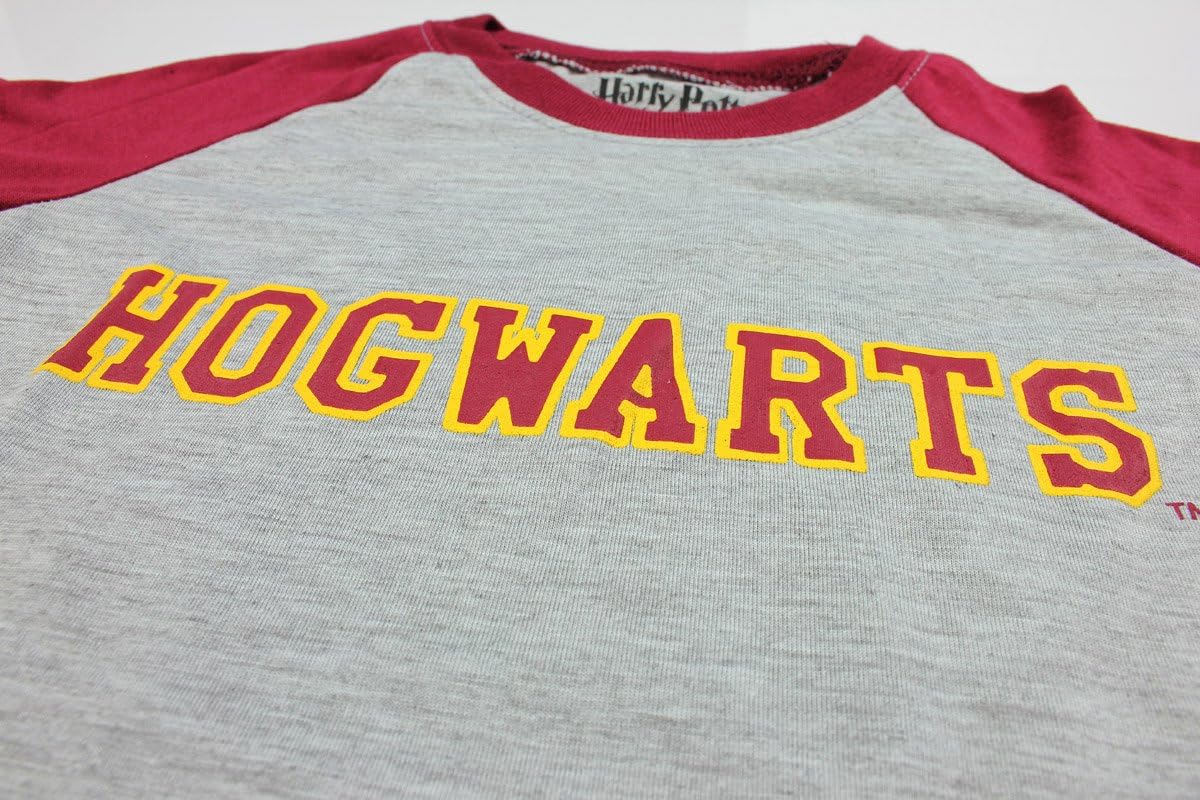 Harry Potter Long Sleeve Hogwarts Raglan Night Gown image 4