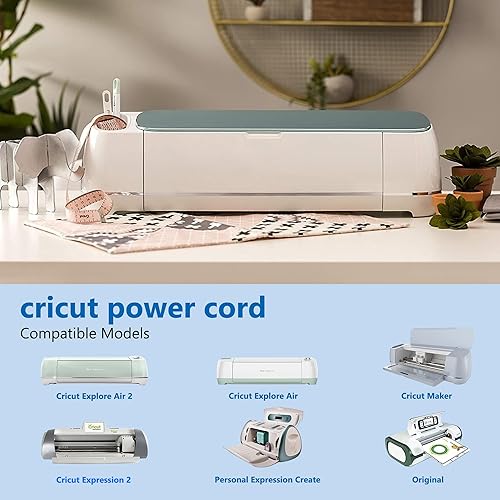 Miniatura 4 de BXIZXD Cable de alimentación para Cricut Explore air 2, cargador adaptador de CA de 18V 3A para Expression 2, Personal Expression Create, Mini,