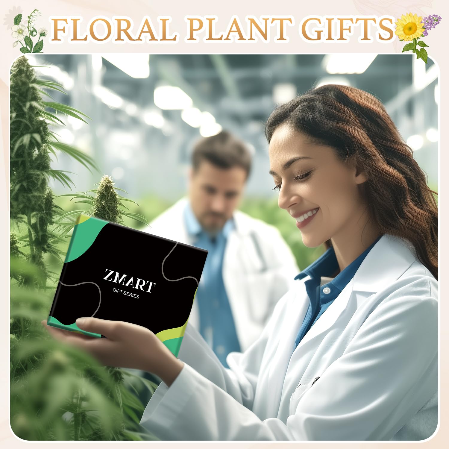 Zmart Weed Gifts for Adult - Weed Marijuana Socks for Women Men, Marijuana Cannabis Gifts