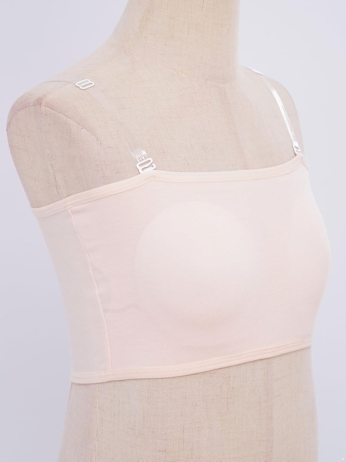 TiaoBug Kids Girls Sport Tube Top Removable Chest Pads Training Bralette Clear Strap Training Yoga Bra