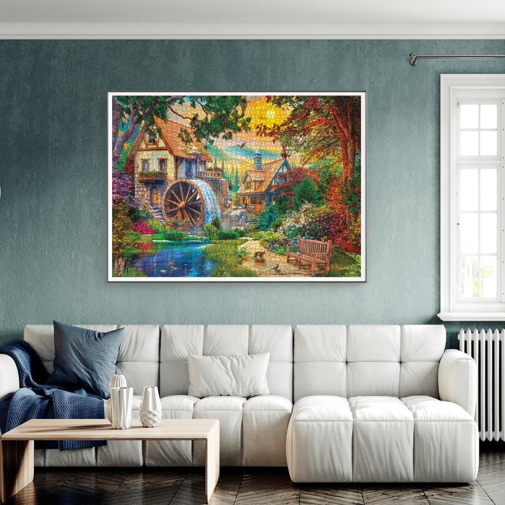 Anatolian Puzzle -Watermill Sunset, 4000 Piece Puzzle, #5208