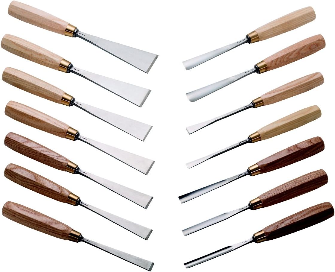 Auriou 14 pc Letter Carving Tools