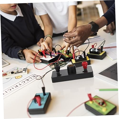 Miniatura 9 de ULTECHNOVO 10pcs Small Screw Lamp Holder Light Fixture Screws E10 Bulb Mini Stand E10 Bulb Socket Physics Laboratory Equipment Lamp Base Series