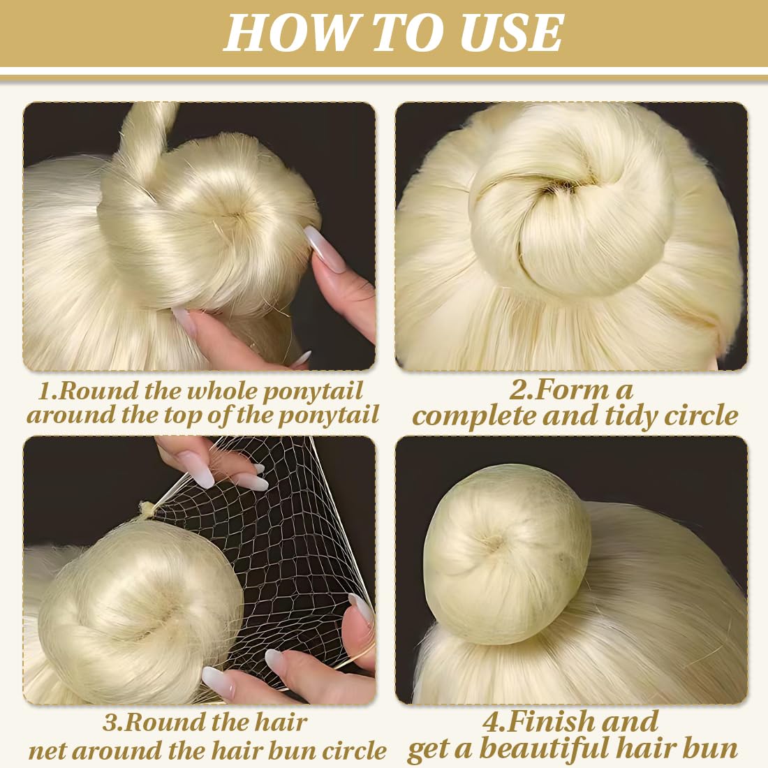 20 Pcs Filet Chignon, Filets À Cheveux Invisible En Maille Fine Filet Chignon Élastique Filets Cheveux Pour Infirmière Danseuse Hôtesse De L'Air