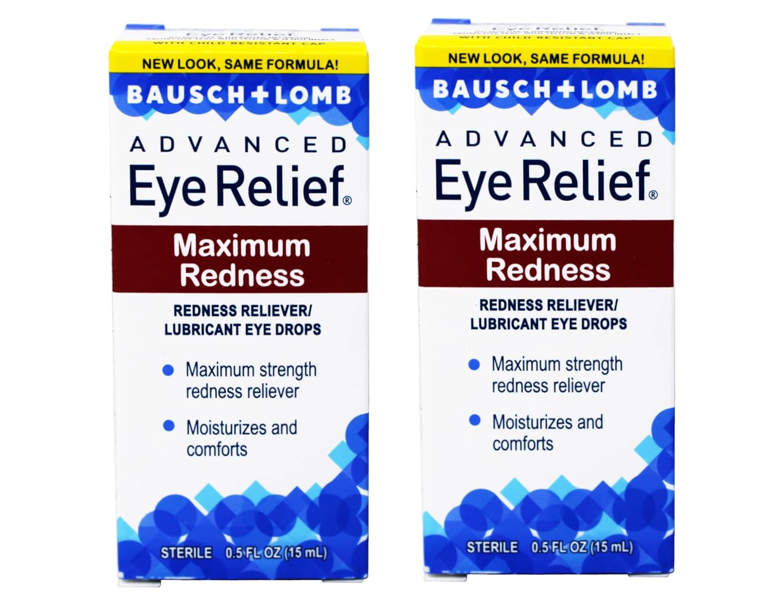 Bausch Lomb Advanced Eye Relief Redness Maximum Relief Drops - 2 pk