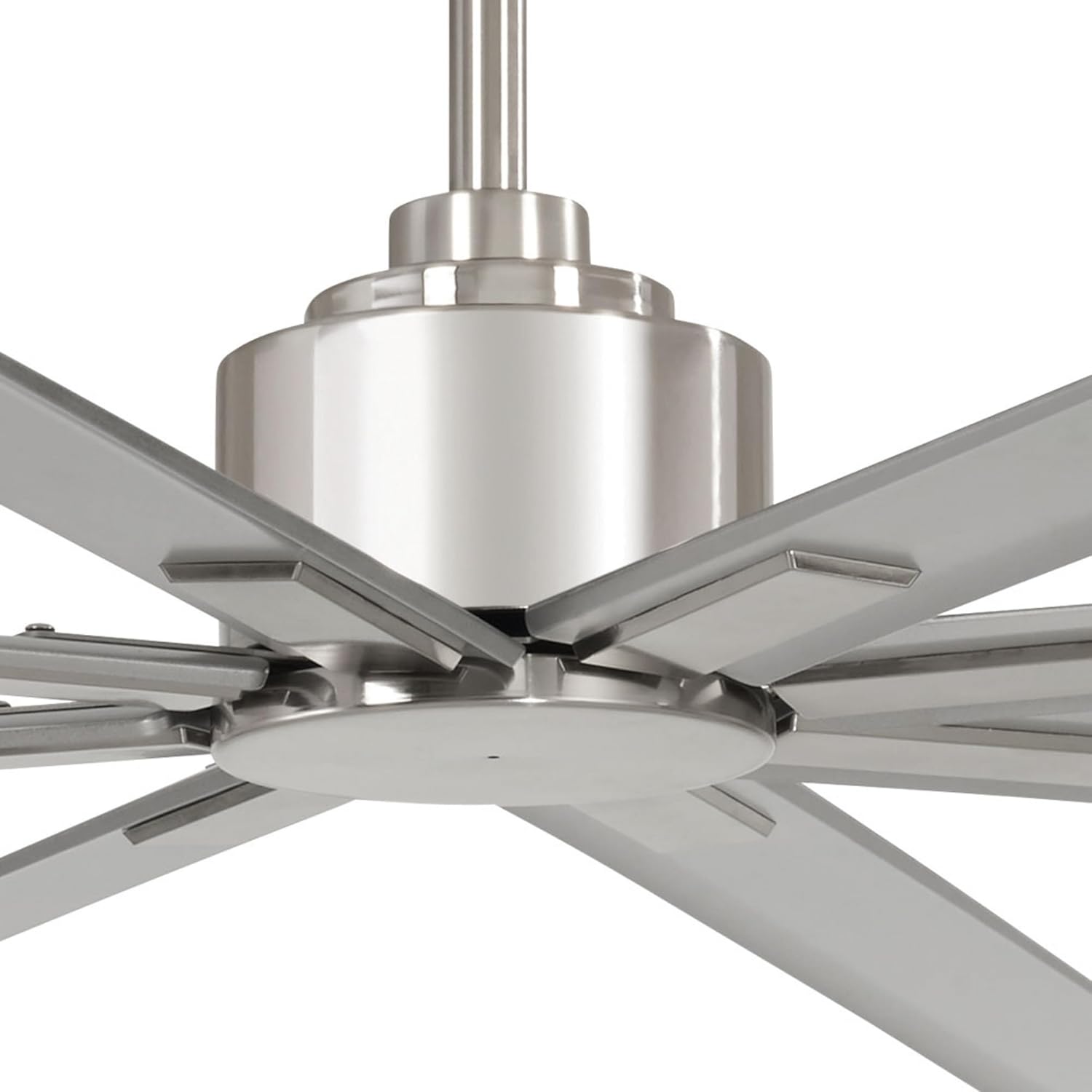 Minka-Aire F896-65-BNW Xtreme H2O 65 Inch Outdoor Ceiling Fan with DC Motor in Brushed Nickel Wet Finish
