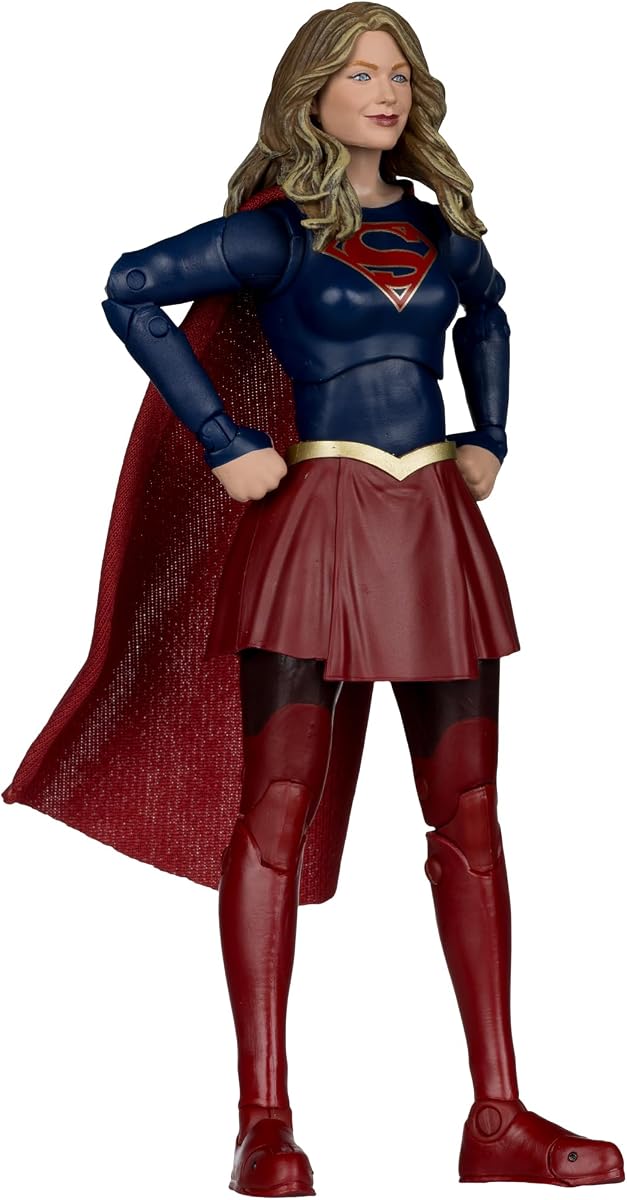 DC Multiverse Supergirl (TV Show) 7in Action Figure McFarlane Deluxe Theatrical Edition | DC Multiverse Supergirl 7 Inch Action Figure Deluxe TV Edition - Supergirl
