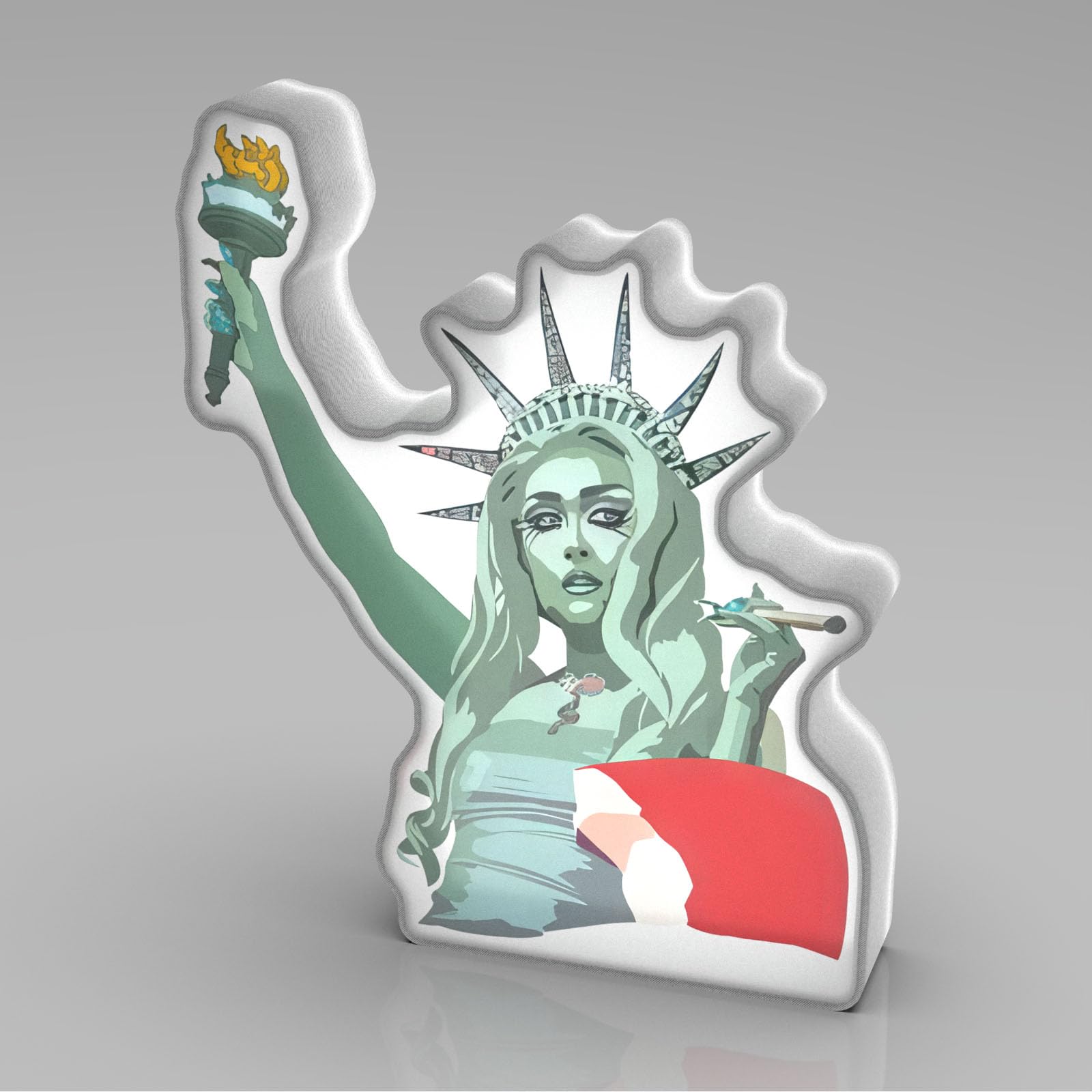 Lampe torche Liberty LED : luminaire mural design pour créer une ambiance de chambre ado