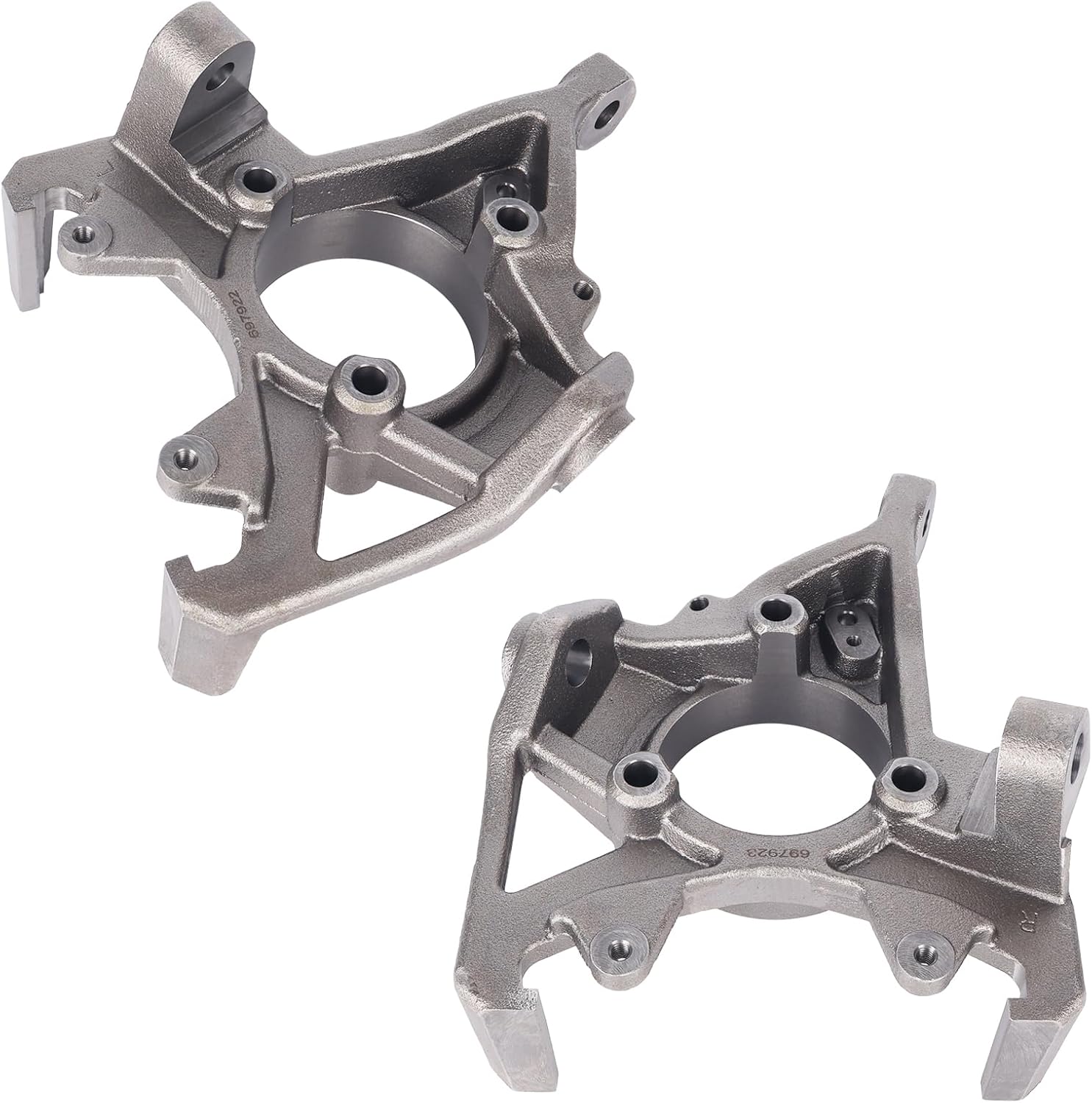 PAROD 697922 697923 Front Steering Knuckle Assembly Fit for 1990-2001 Jeep Cherokee,1990-1992 Comanche, 1993-1998 Grand Cherokee, 1993 Grand Wagoneer, 1997-2006 TJ, 1990 Wagoneer, 1990-2006 Wrangler