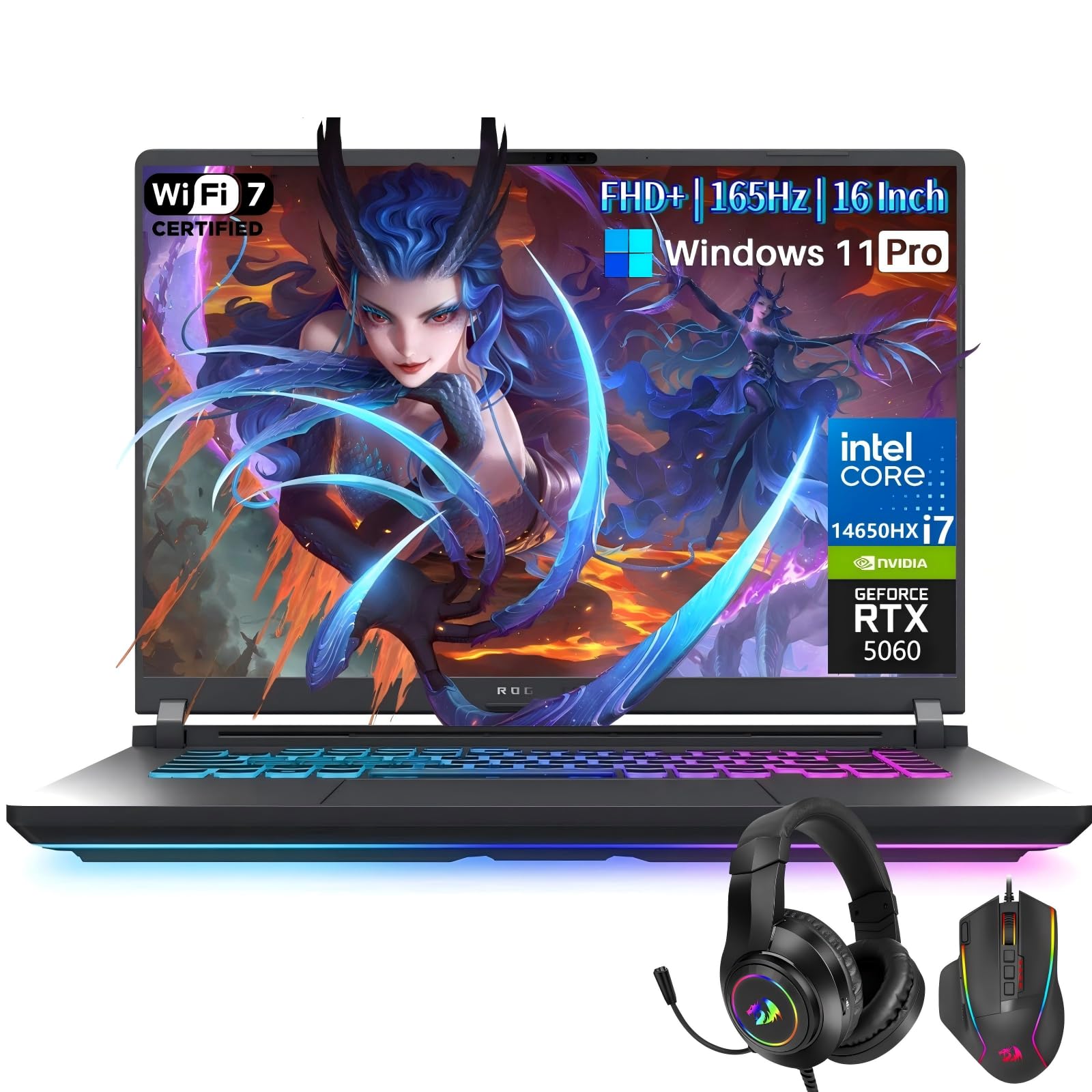 

                                                    ASUS ROG Strix G16 Gaming Laptop, Intel Core i7 Pr