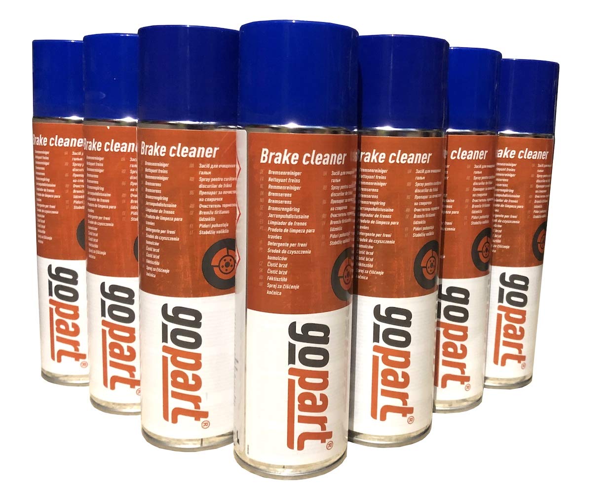 12 Stück Bremsenreiniger 500ml Teilereiniger Spray 0522 2149