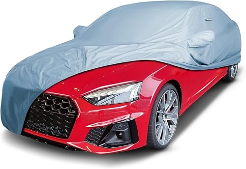 Miniatura 10 de iCarCover Compatible con Audi R8 2008-2023 Premium Full Car Cover impermeable resistente a todo tipo de clima, personalizada para exteriores,