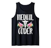 Medical coder Cute medical billing coding gift tee Tank Top