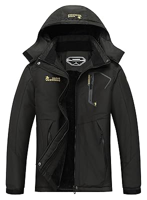 Amazon.com: MOERDENG Women's Waterproof Ski Jacket Warm Winter Snow Coat Mountain Windbreaker Hooded Raincoat Jacket : Clothing, Shoes & Jewelry