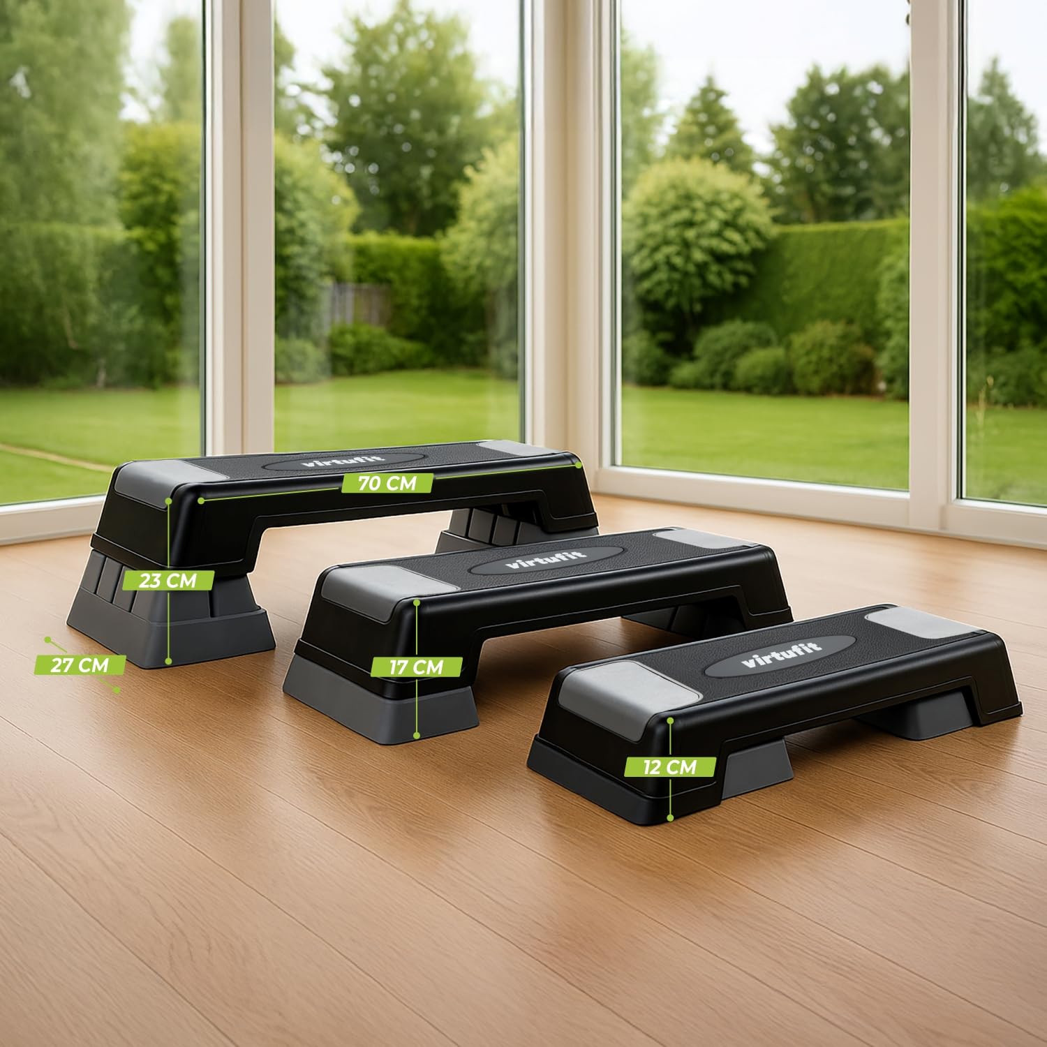 Piattaforma aerobica VirtuFit - Stepper aerobico - Regolabile