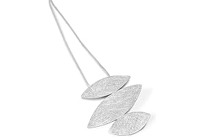 Sterling Silver Long Necklace: A Shimmering Symbol of Nature's Grace