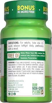 Nature's Truth Vitamin D3 5000 IU Softgels | 130 Count | High Potency