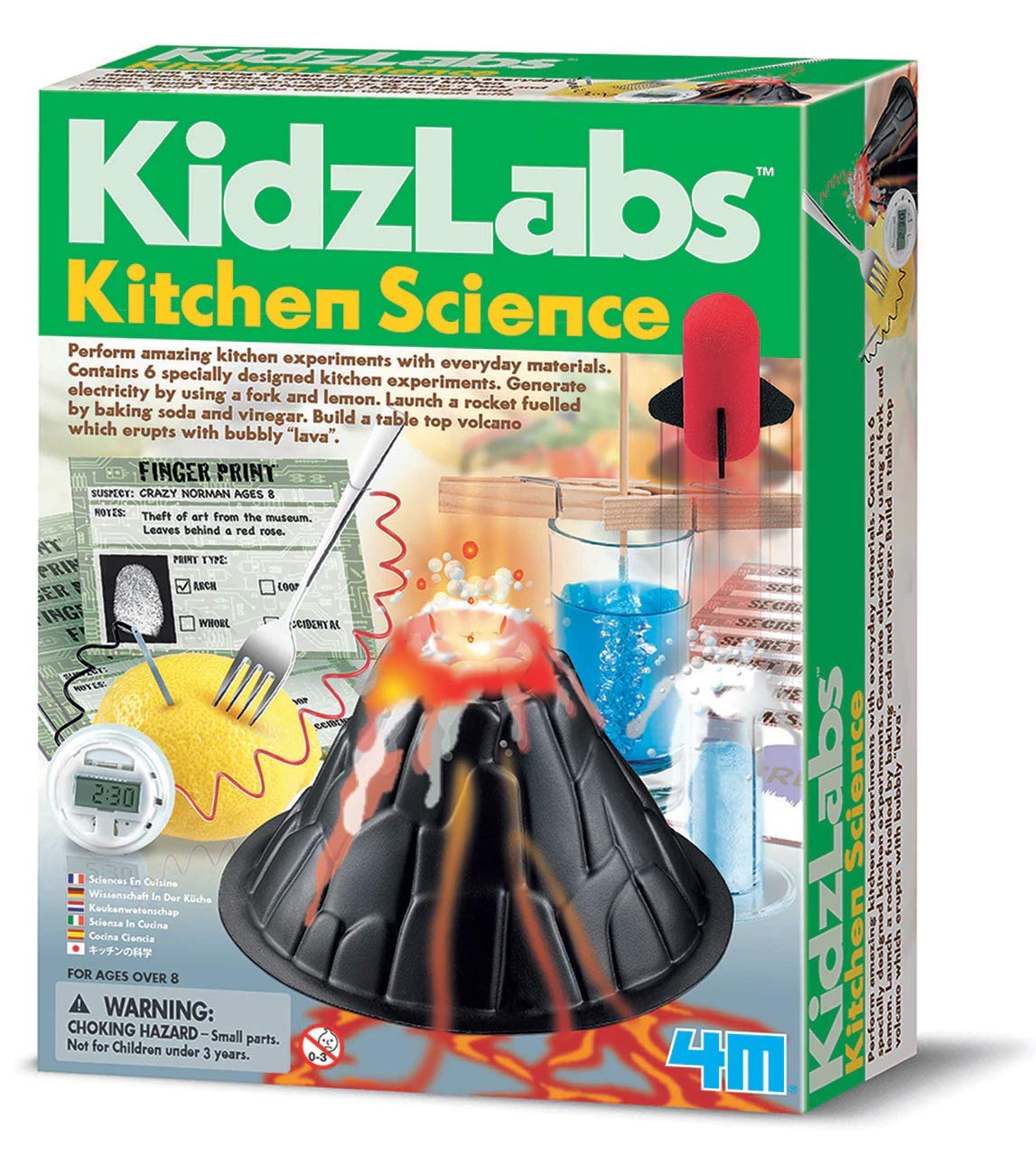 4MFun Science Kitchen Science Educational Toys