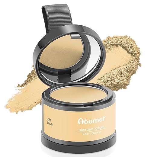 Root Touch Up Instantly Gray Hair Coverage Hairline Powder, Root Cover Up Conceal Hair Loss For Women Men,Hair Fibers For Thinning Hair (Light Blonde)