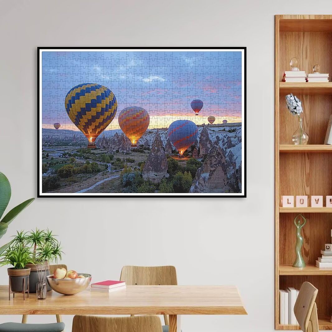 Puzzle Mongolfiera, Puzzle 5000 Pezzi Arte per Adulti, Regalo Donna -4729