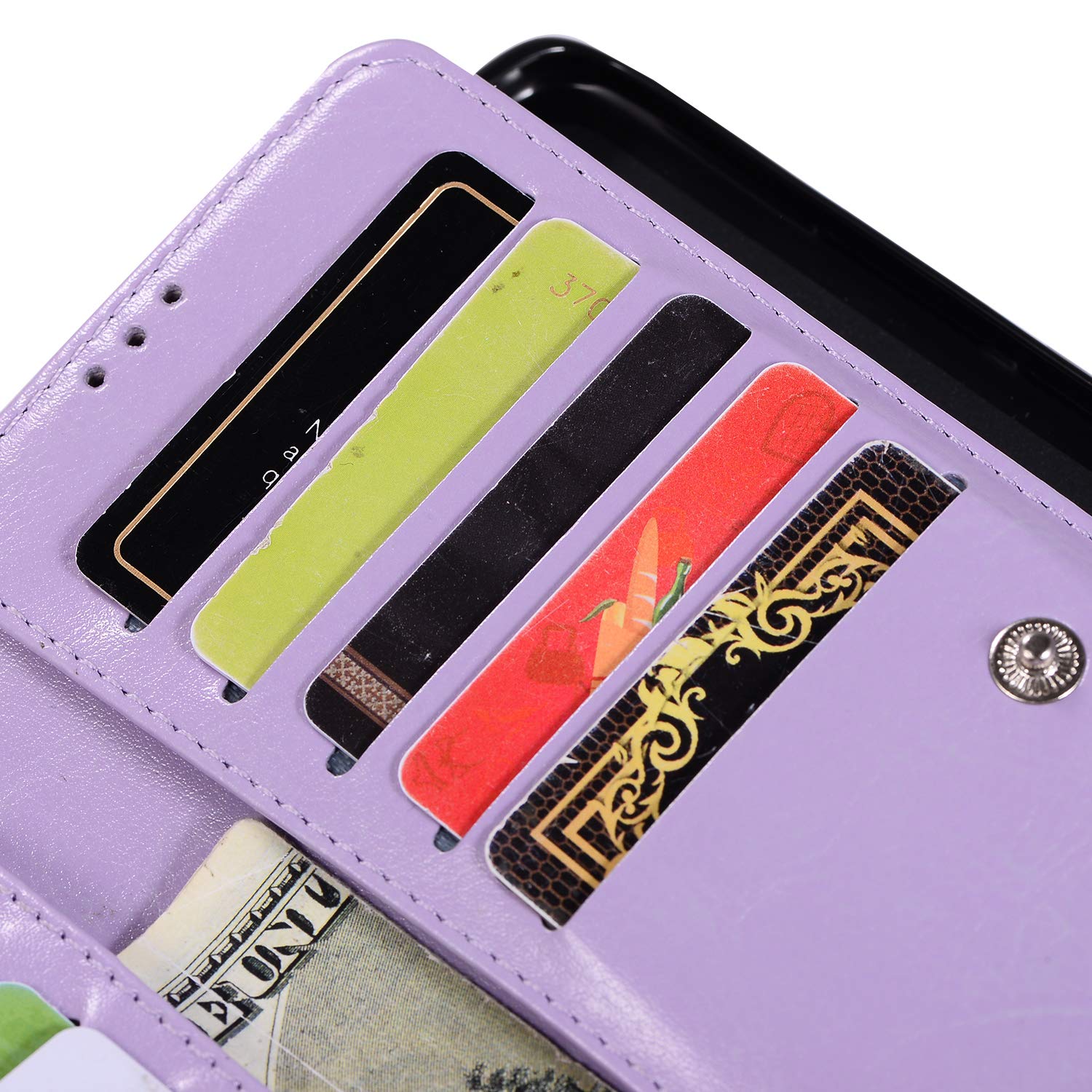 Etui Flip Livre En Cuir PU Pour Huawei Mate 10 Lite - Avec Emplacements Cartes Et Fonction Support - Marron
