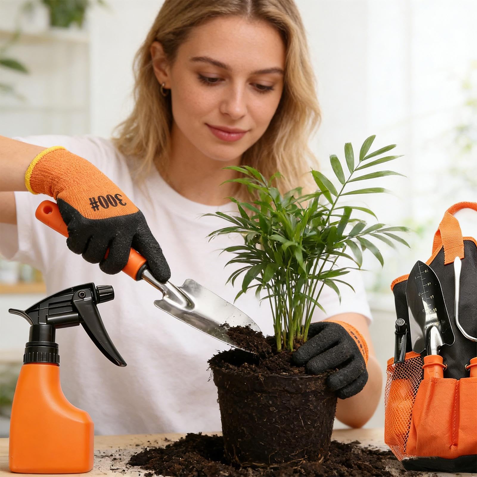 Kit de Herramientas de Jardinería Corte de Ramas de Acero Inoxidable | Podadora de Mano y Paleta para Jardinería para Hombres Mujeres Adultos Cumpleaños Navidad Día de la Madre