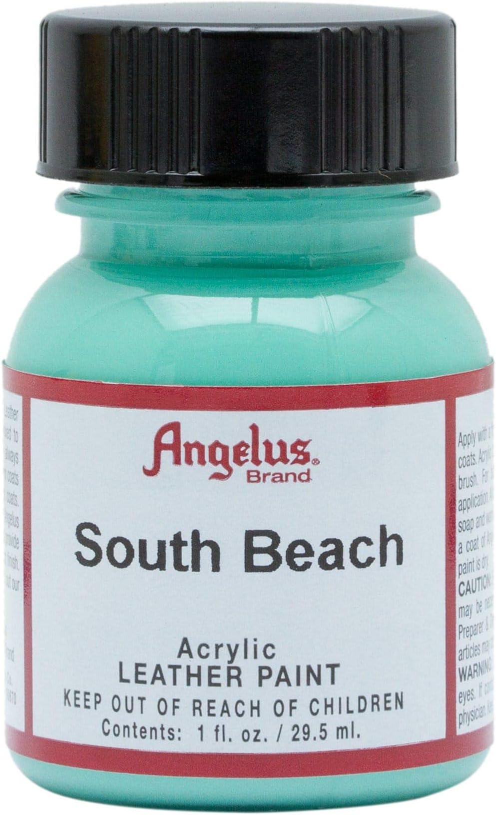 AngelusANGELUS ACRYLIC LEATHER PAINT 1 FL OZ/30ML BOTTLE. SOUTH BEACH 261